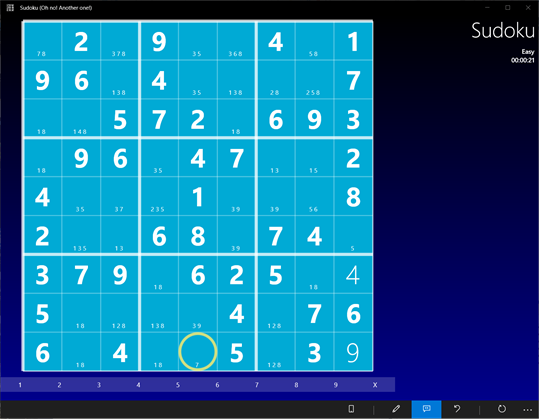 Sudoku (Oh no! Another one!) screenshot 8