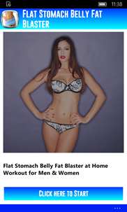 Flat Stomach Belly Fat Blaster screenshot 1