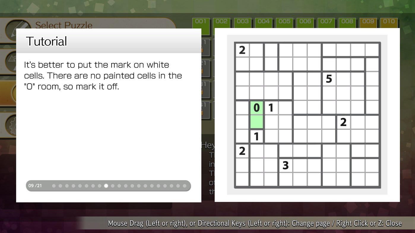#3. Puzzle by Nikoli W Heyawake (Windows) (Windows) 게시자: HAMSTER Corporation