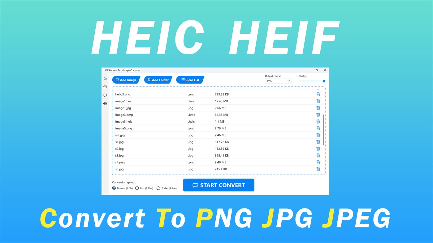 #2. HEIC Convert Pro - Image Converter (Windows) Podle: MeetmeXM Technology Co., Ltd