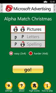 AlphaMatch Christmas screenshot 1