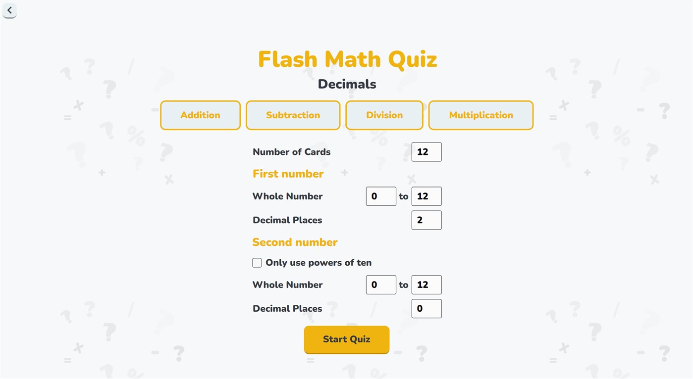 #8. Flash Math Quiz (Windows) Door: Key Software Development, LLC