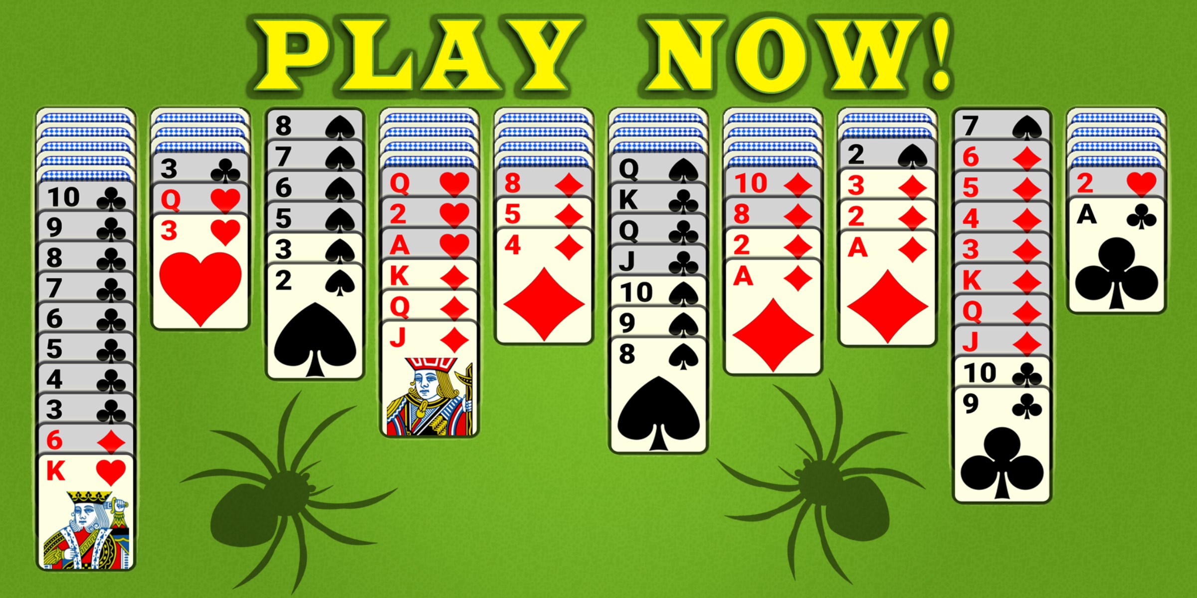 spider solitaire for windows 10 without ads