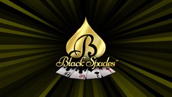 Snowflake Table - Black Spades