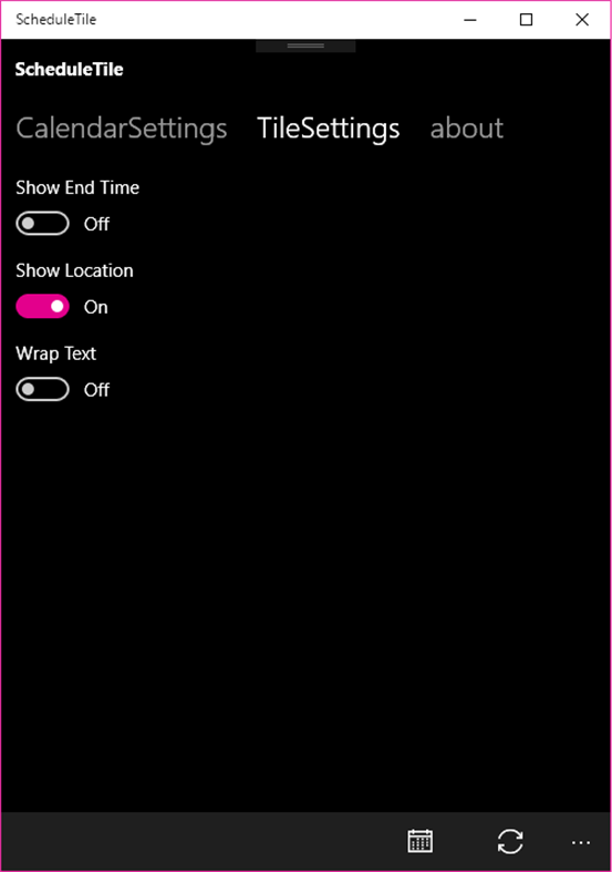 #3. ScheduleTile (Windows) 由: yunma