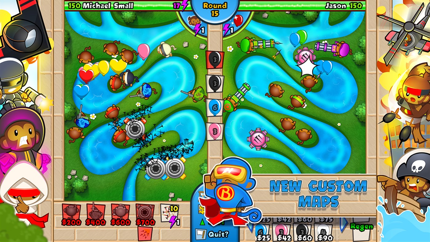 #3. Bloons TD Battles (Windows) Por: Ninja Kiwi