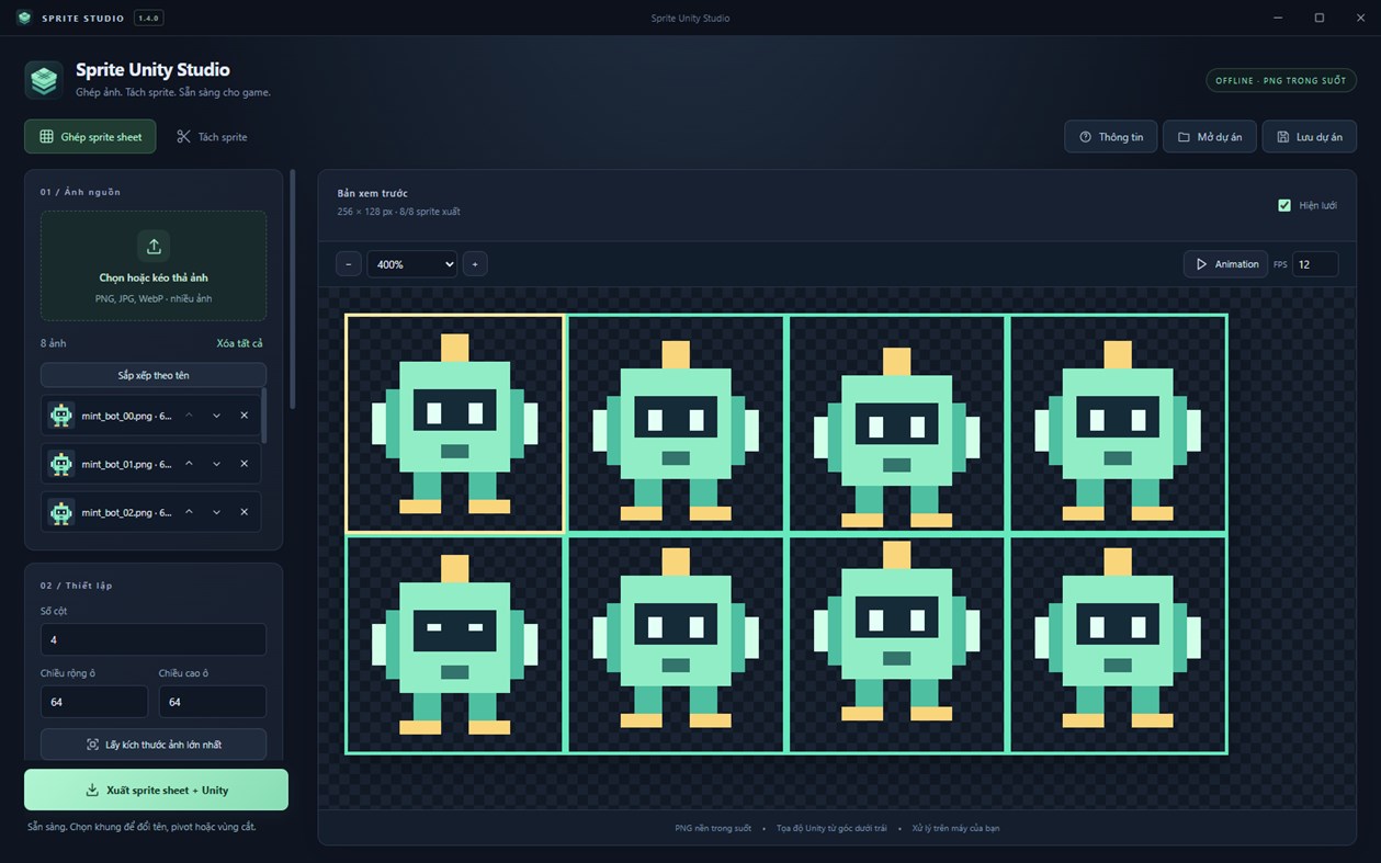 #1. Sprite Unity Studio (Windows) Av: NVSoftware