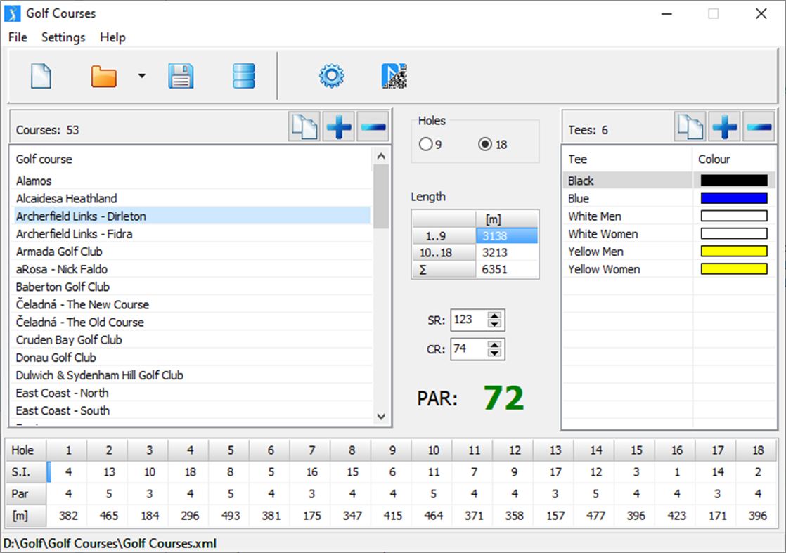 #2. BQGolf GC (Windows) By: BQSoft