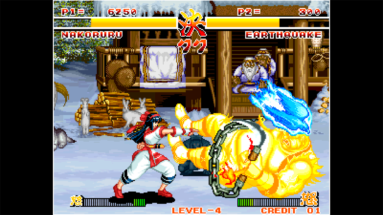 ACA NEOGEO SAMURAI SHODOWN screenshot 1