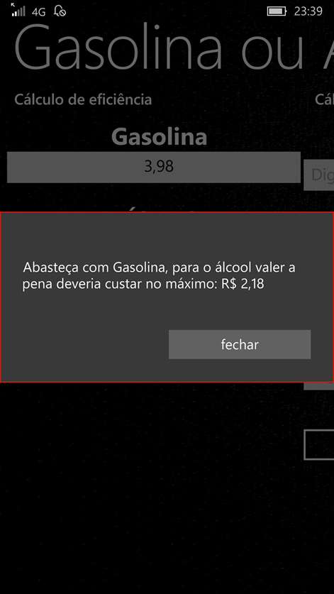 Gasolina ou Alcool? Screenshots 2