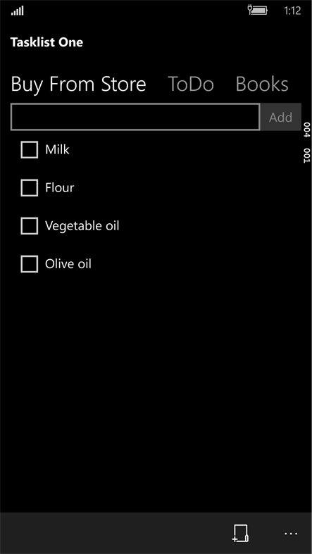 #1. Tasklist One (Windows) Podle: Marius C
