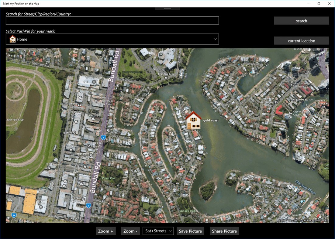 #3. Mark my Position on the Map (Windows) Podle: wolfSYS