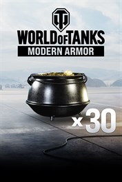 World of Tanks – 30 Glückskriegskassen
