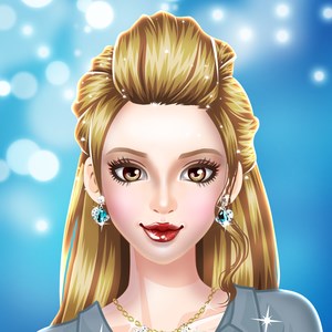 Cheerful Princess Makeup Game