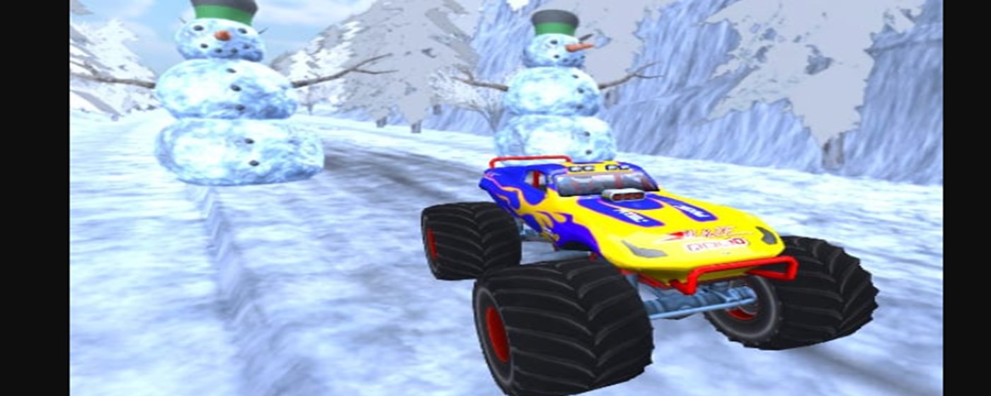 Christmas Monster Truck Game marquee promo image