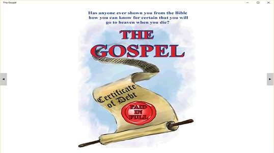 The Gospel Booklet screenshot 1