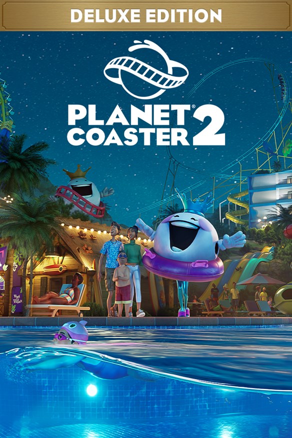 Planet Coaster 2: Deluxe Edition Xbox Series X|S and Xbox One cover art
