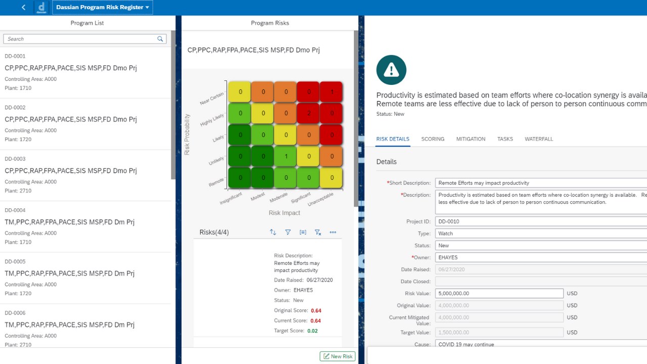 Snapshot 5 of Dassian Solution Suite