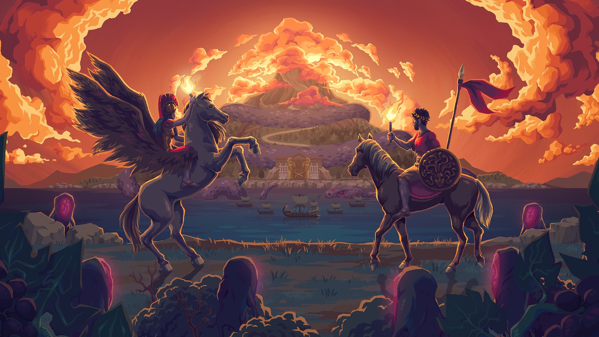 Kingdom Two Crowns: Call of Olympus launch trailer