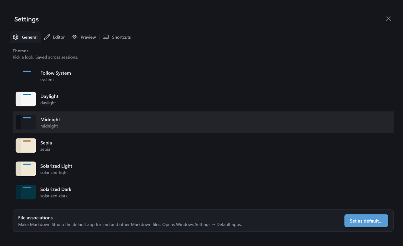 #5. MarkdownStudio (Windows) Podle: Justin King