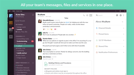 Slack Screenshot