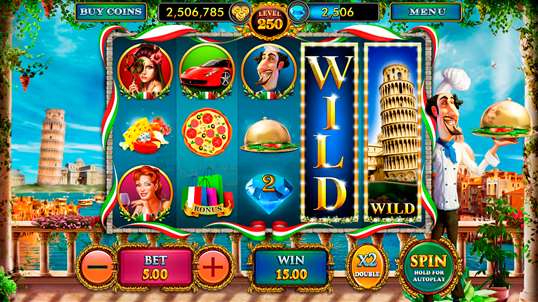 Pisa Tower Casino - Italian Slots screenshot 2