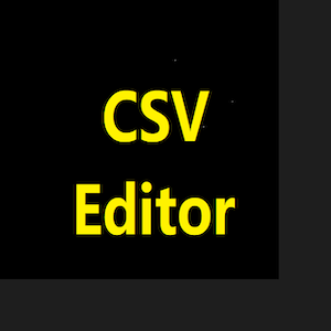 Editorul CSV.