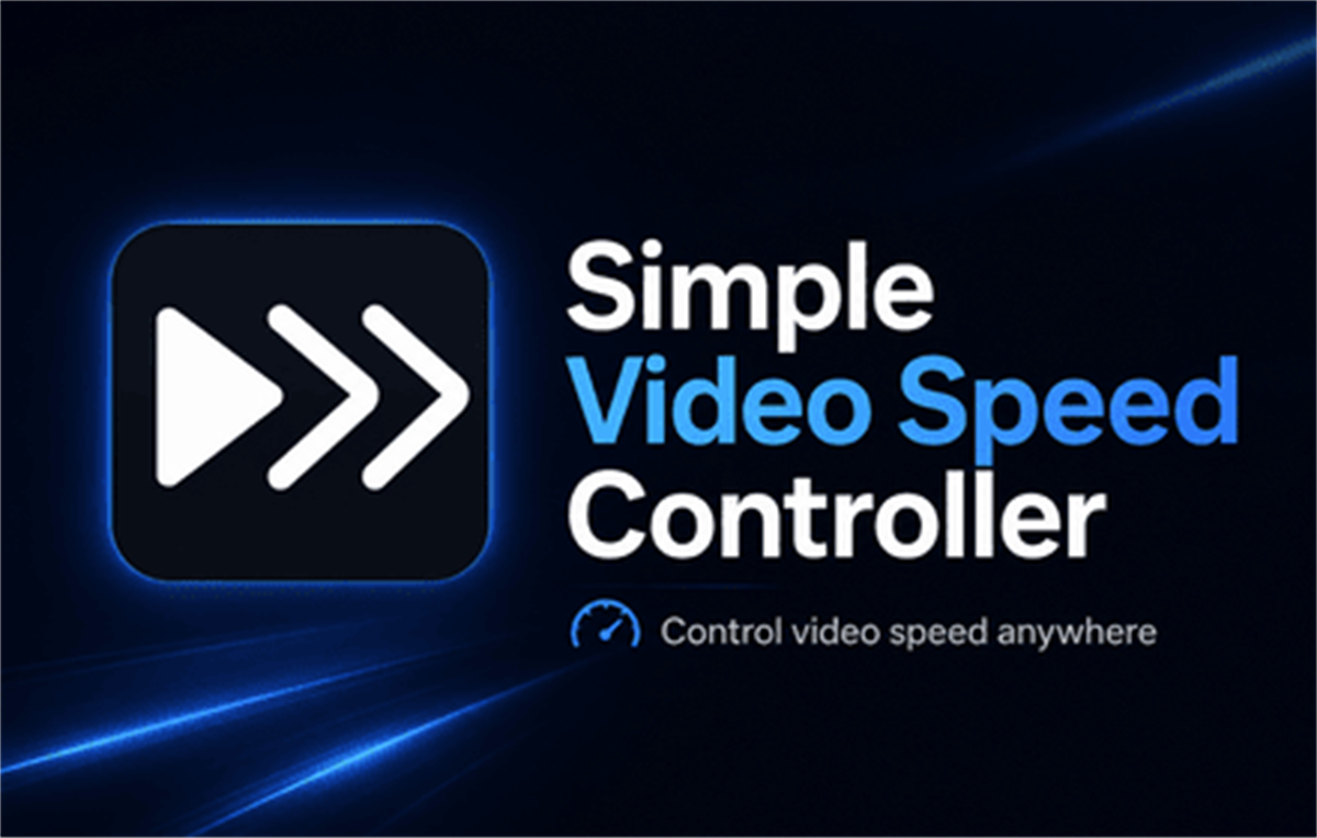 Simple Video Speed Controller