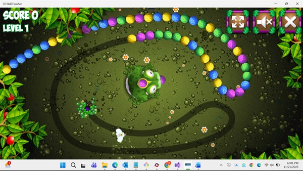 3D Ball Crusher — 3