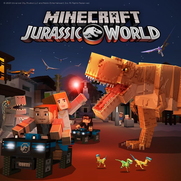 Jurassic World Xbox Series X|S and Xbox One cover art