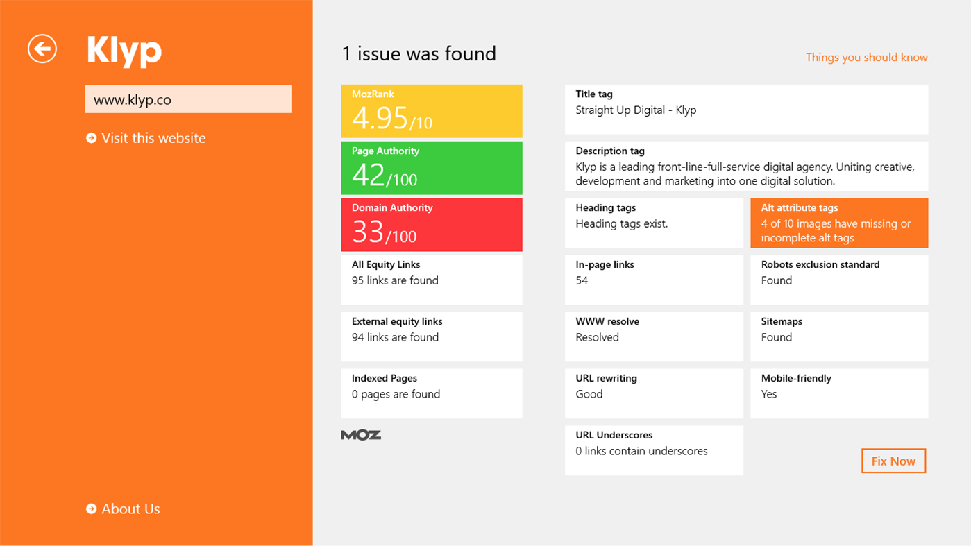 #2. Klyp - SEO (Windows) Podle: Klyp