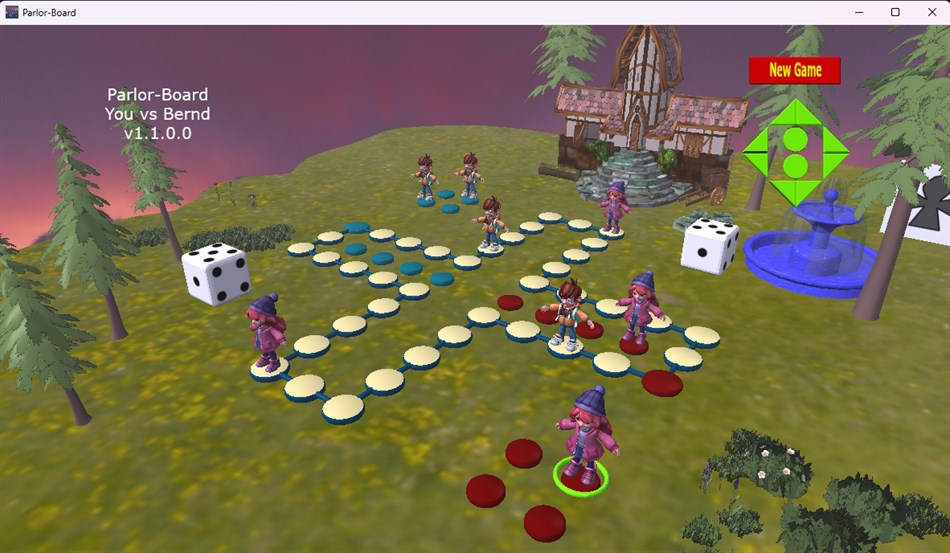 Parlor Board 3DX (Windows) di: REZEK für Computerspiele