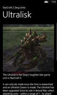 StarCraft 2 Zerg Units screenshot 2
