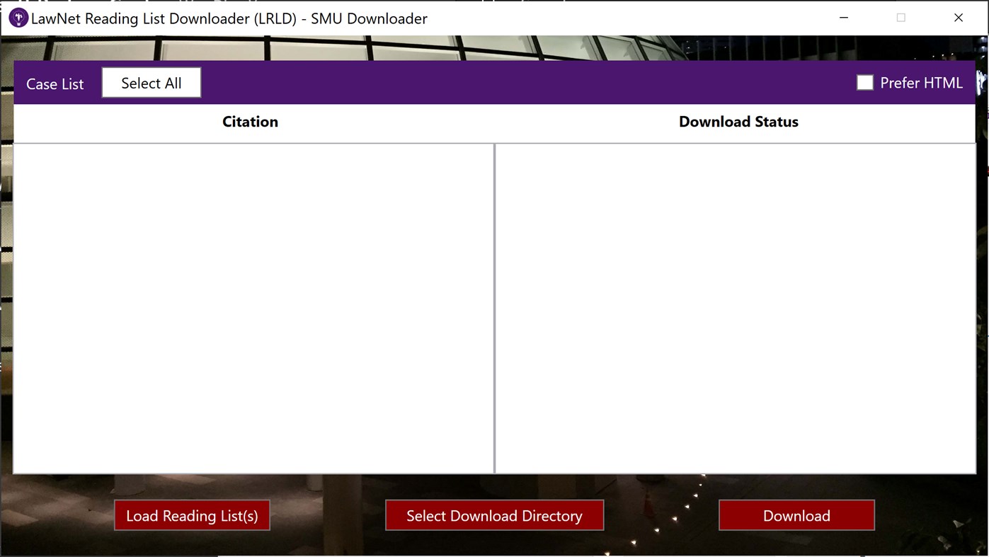 #2. LawNet Reading List Downloader (LRLD) (Windows) 由: Wan Ding Yao