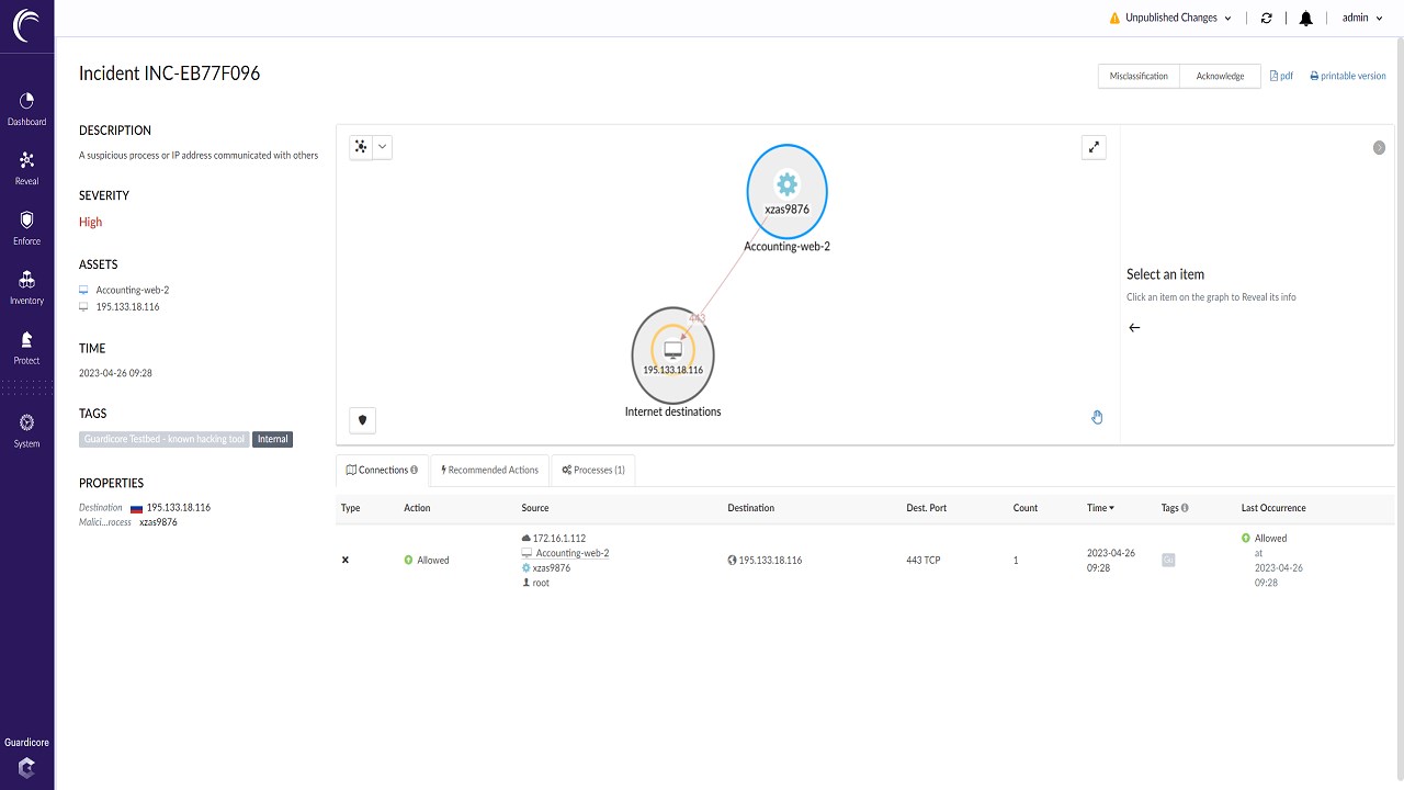 Snapshot 2 of Akamai Guardicore Segmentation