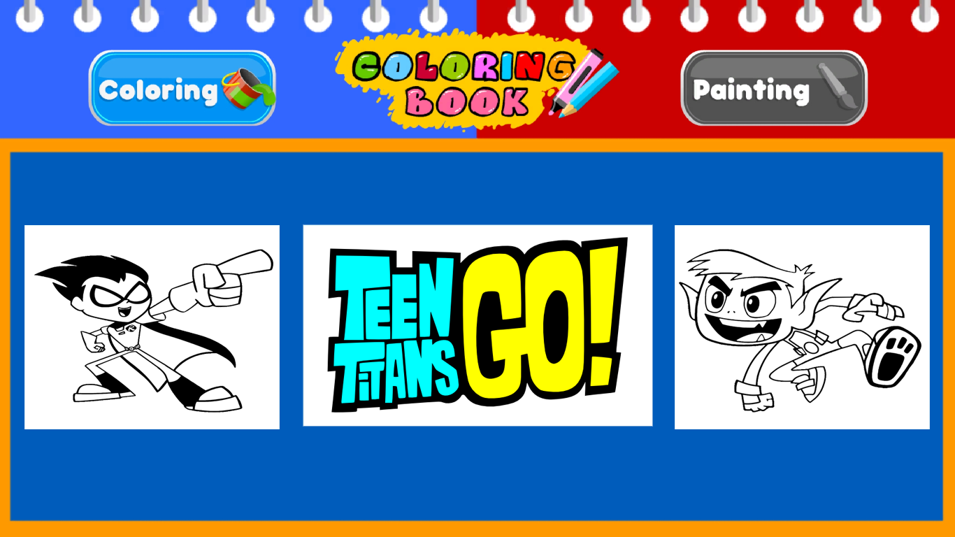 Download Get Teen Titans Go Teenage Coloring Book And Painting Microsoft Store