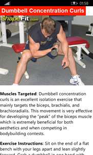 Biceps Exercise Guides screenshot 6