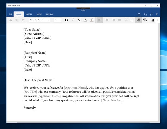 Word Editor For Windows 10 screenshot 3