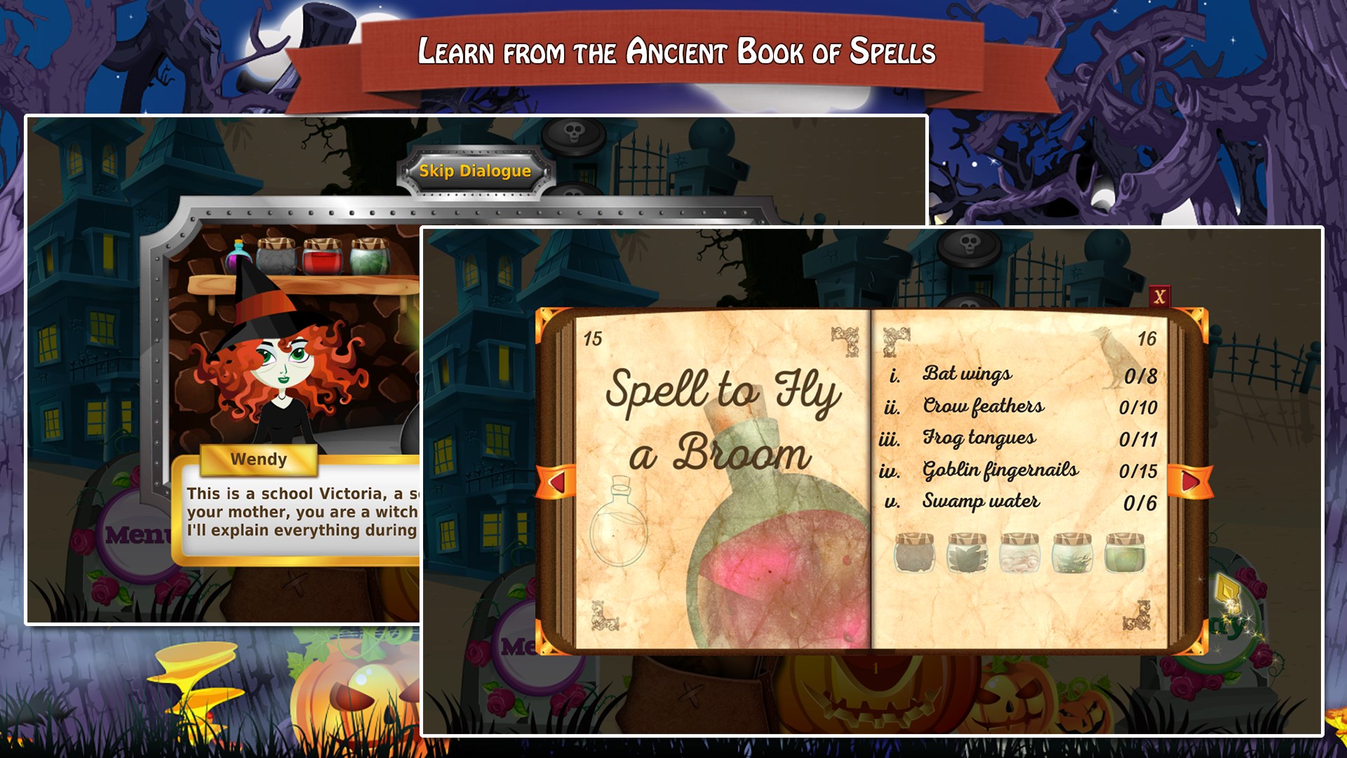 Screenshot 2 Secrets of Magic 1: The Book of Spells (Full) windows