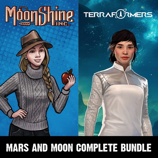 Terraformers & Moonshine Inc - Mars and Moon Complete Bundle for xbox