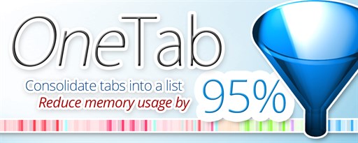 OneTab marquee promo image