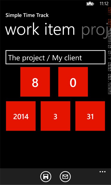 SimpleTimeSheet Screenshots 1