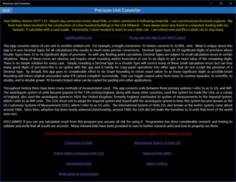 Precision Unit Converter Screenshots 2