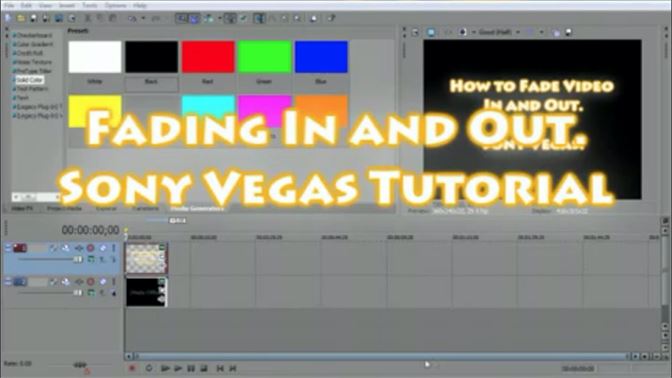 how to remove light blur from video in sony vegas pro 16