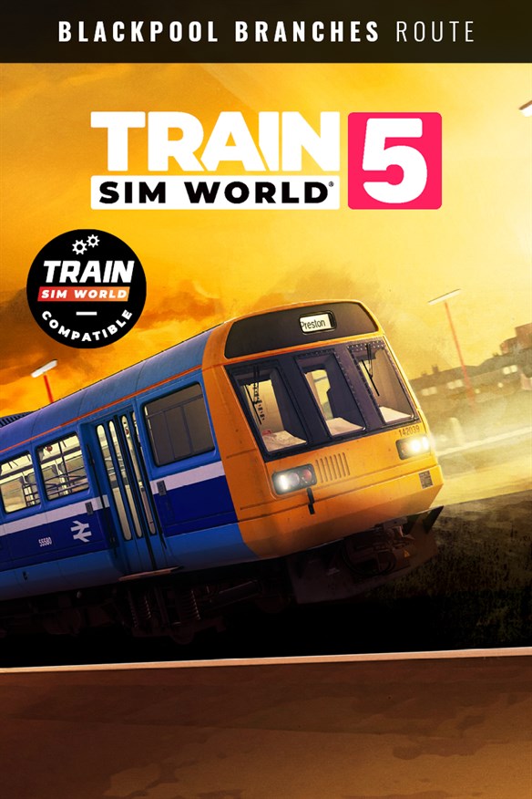 Train Sim World 5: Blackpool Branches: Preston - Blackpool & Ormskirk Route Add-On Xbox Series X|S and Xbox One cover art