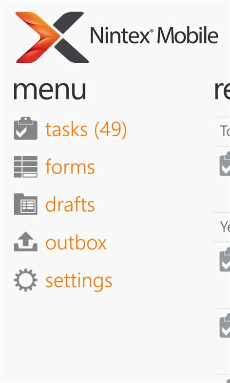 Nintex Mobile Screenshots 1
