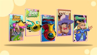 Bee 1 Bee 2 Bee 3 Little Helper Cafe Cursed Frog (Bundle)