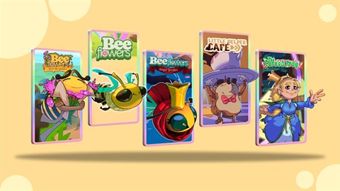 Bee 1 Bee 2 Bee 3 Little Helper Cafe Cursed Frog (Bundle)
