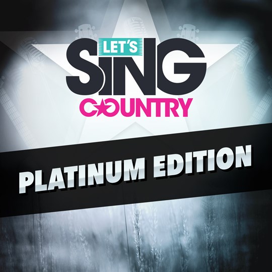 Let's Sing Country - Platinum Edition for xbox