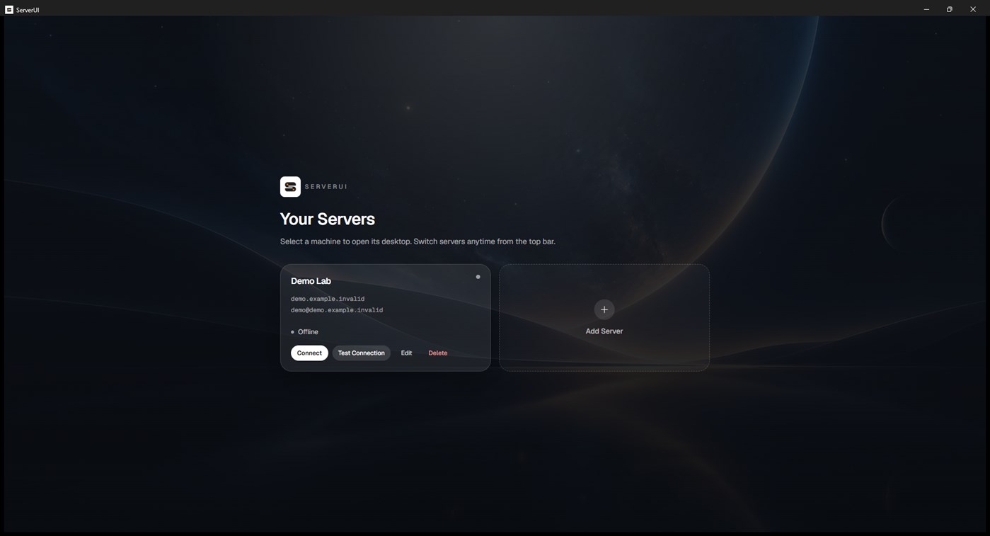 #2. ServerUI (Windows) Oleh: Skyrekon